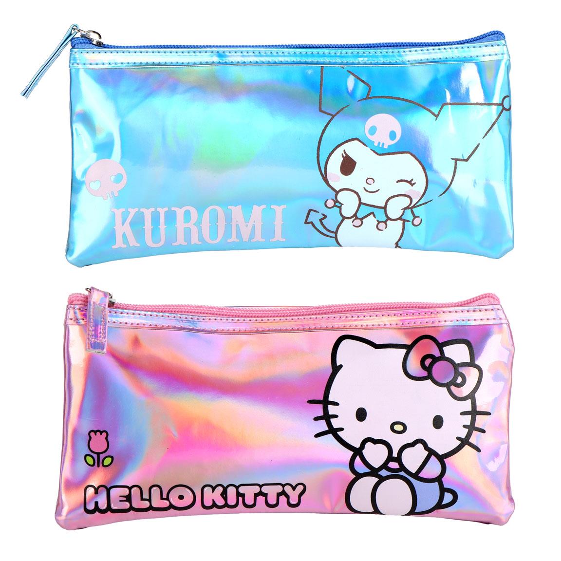 HELLO KITTY & KUROMI - Display of 12 Iridiscent Cases