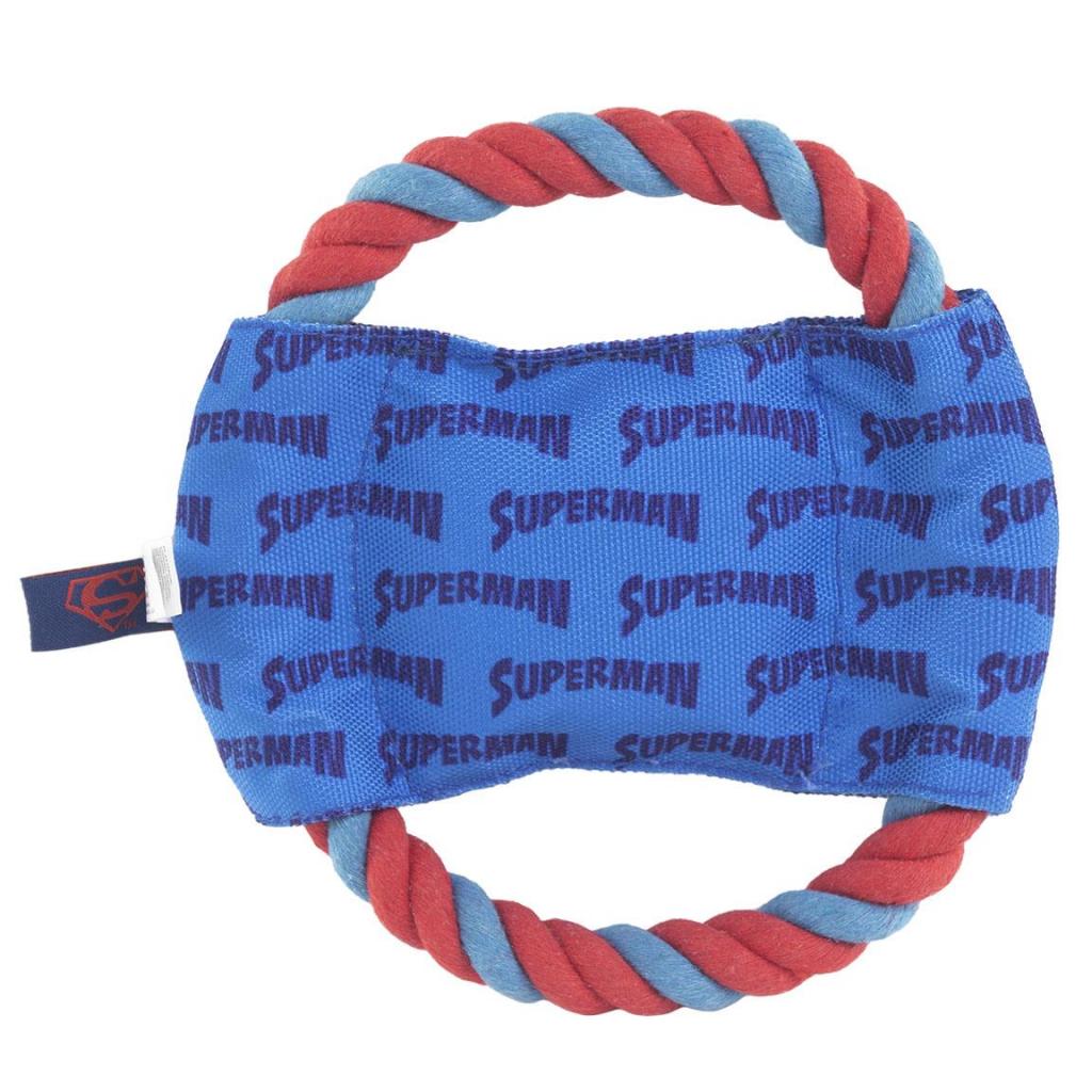 SUPERMAN - Rope Theething Toy for Dog