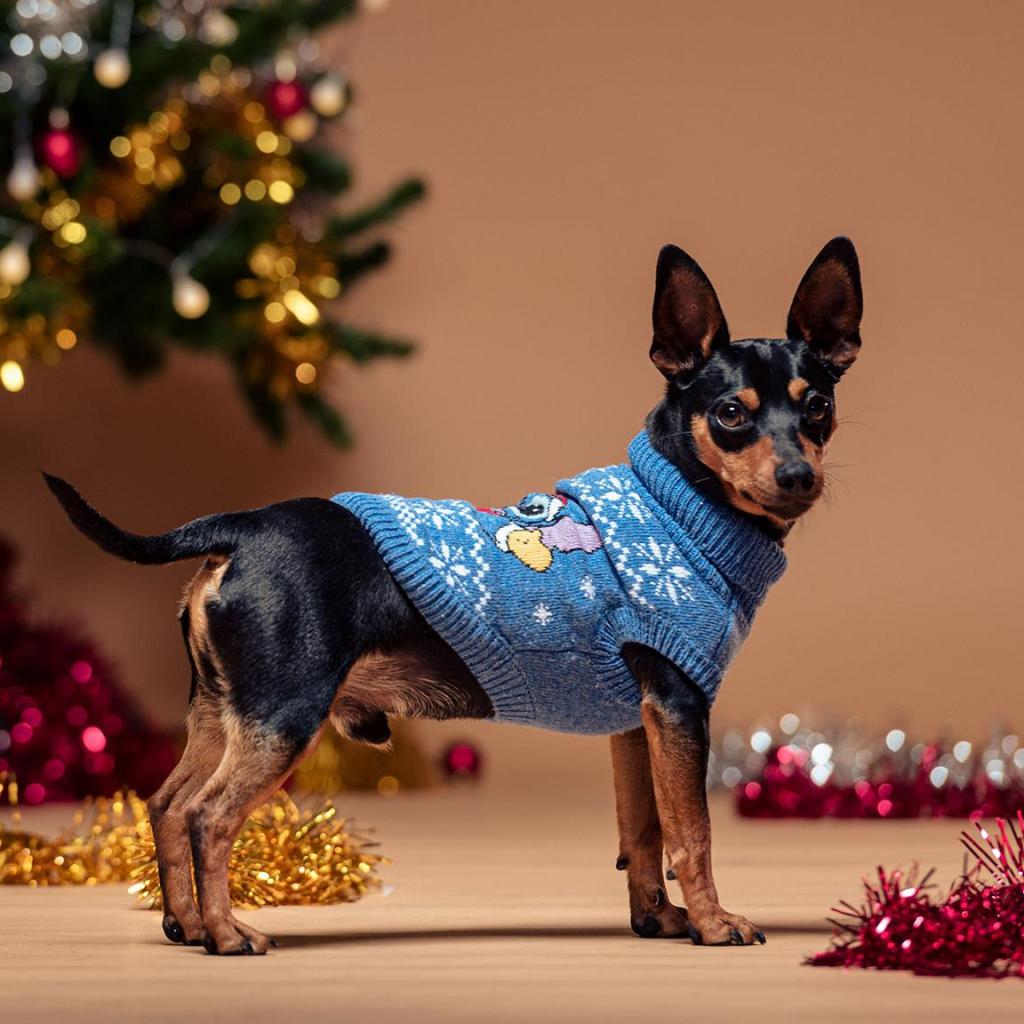 LILO & STITCH - Dog Sweater Knitted - S