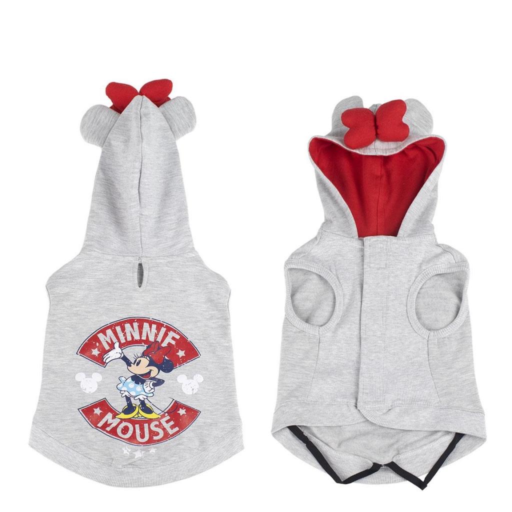 MINNIE - Dog Grey Hoodie - M