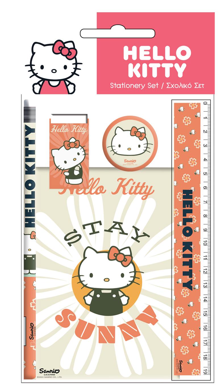 HELLO KITTY - Stationery Set 5pc.