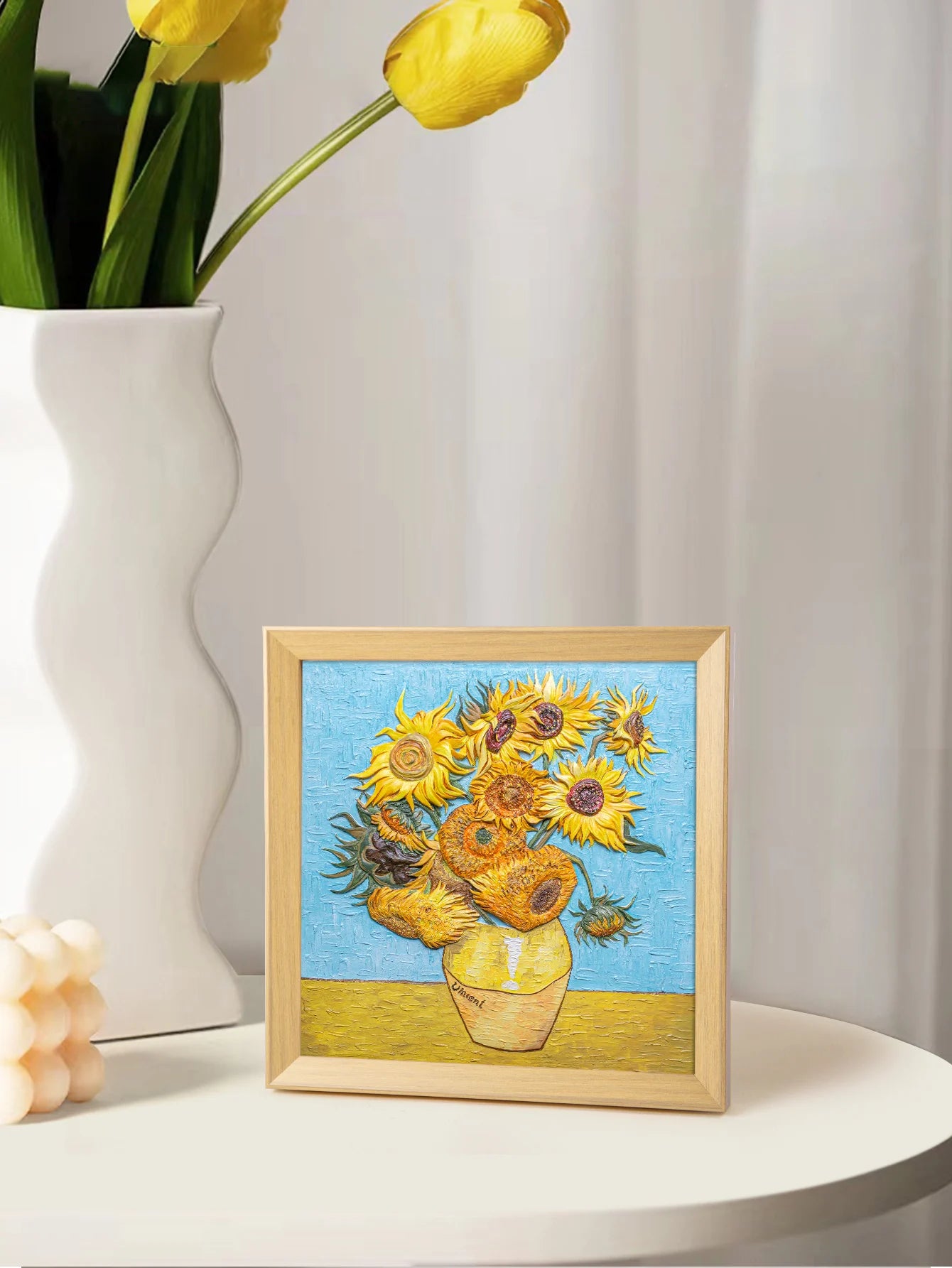 Resin DIY 3D Painting - Sunflower -  34x34cm