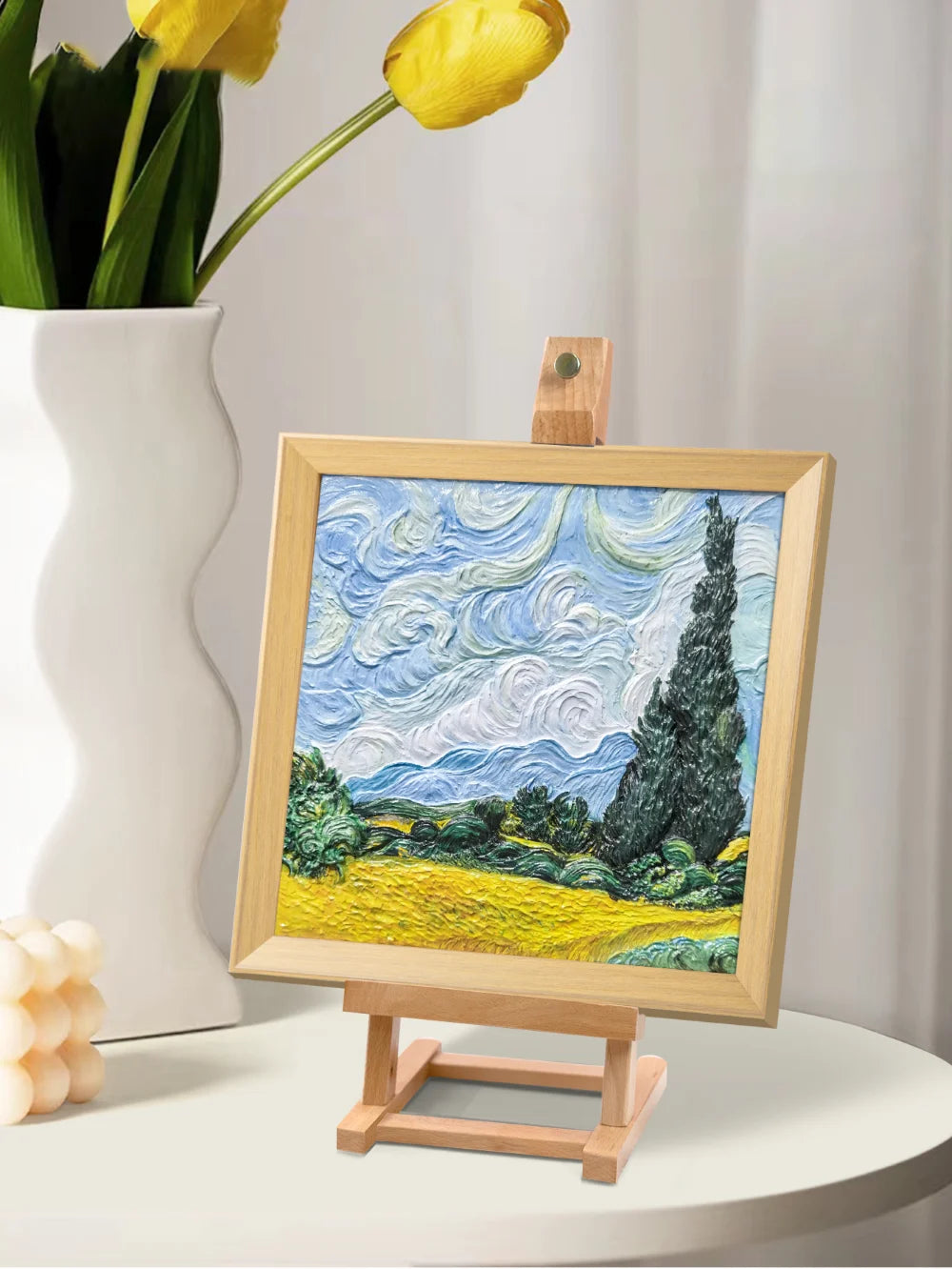Resin DIY 3D Painting - Wheat Field -  34x34cm