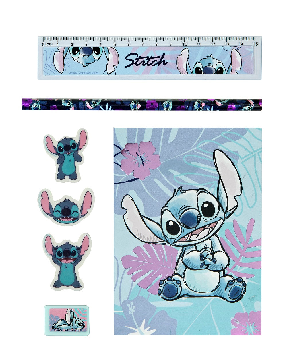 STITCH - Watercolor - Stationery Set - 7pc.
