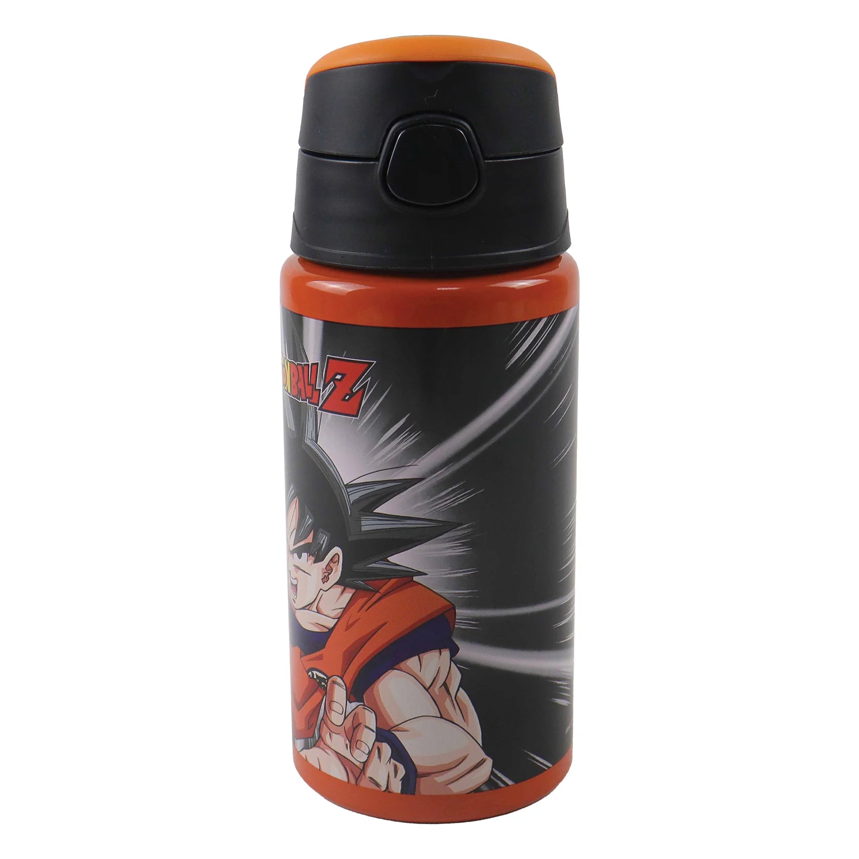 DRAGON BALL - Aluminium Canteen Flip 500ml with straw