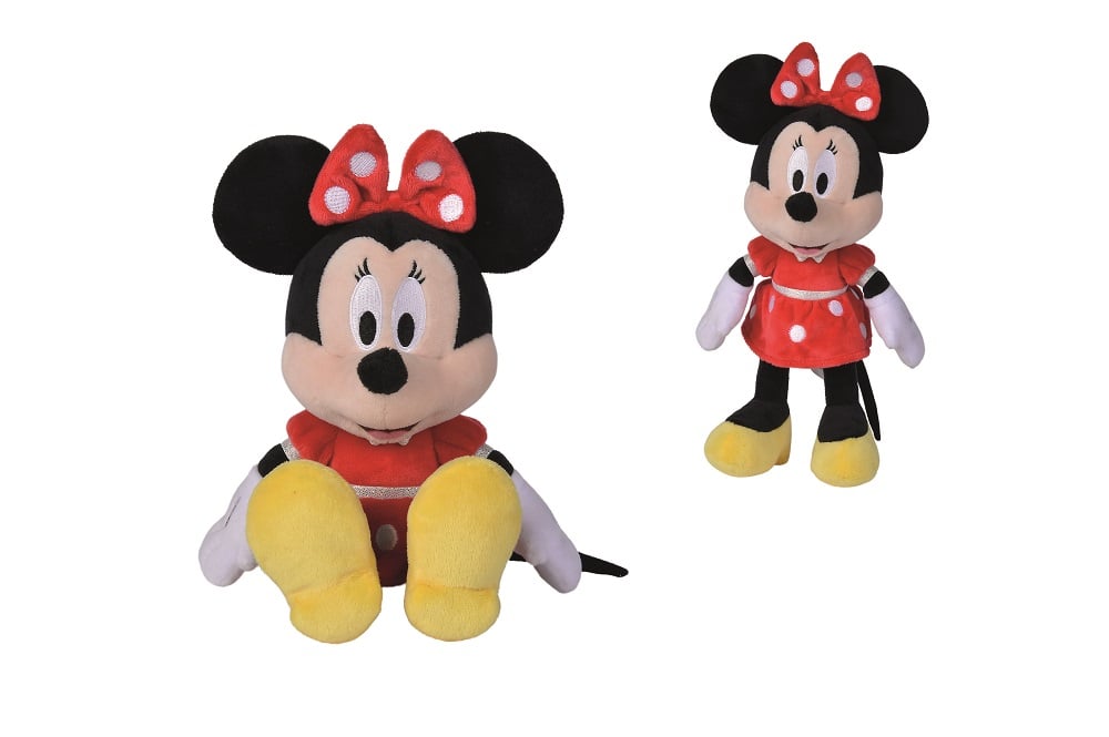 DISNEY - Plush Minnie Red Dress - 25cm