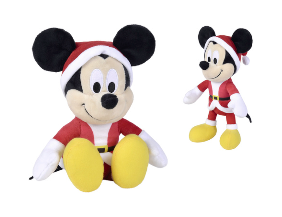 MICKEY with Xmas Costume - Plush 25cm