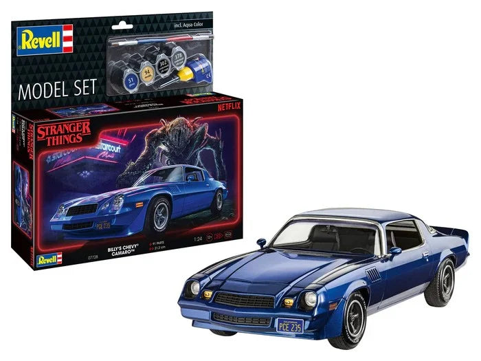 STRANGER THINGS - Chevy Camaro Z/28 - Model Kit 1/24