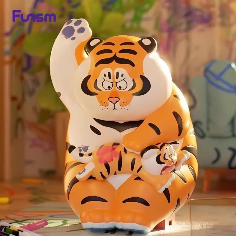 ALEXANDER the Fat Tiger - Roaring Love - Blind Box 8 Figure set 10cm