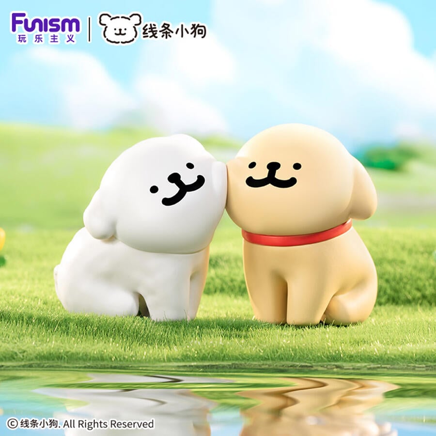 MALTESE - Happy Snuggling Series - Blind Box 8 X 2 Figure set 5-9cm