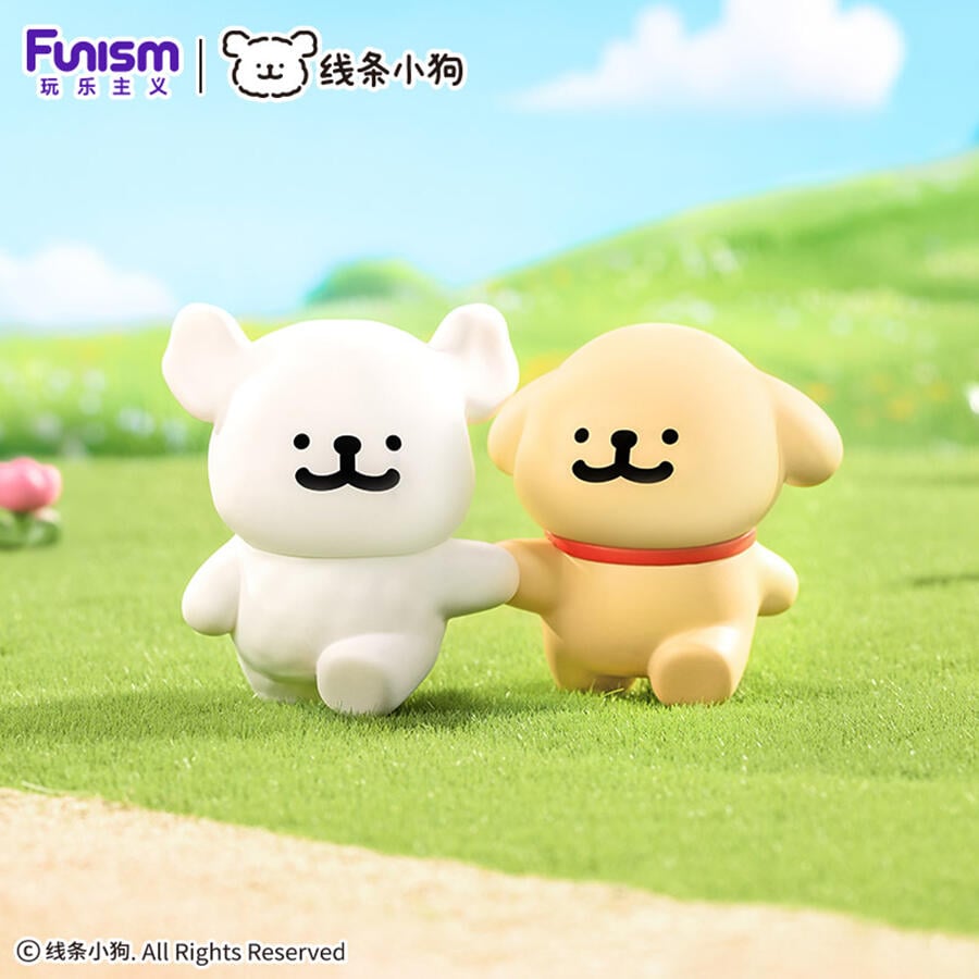 MALTESE - Happy Snuggling Series - Blind Box 8 X 2 Figure set 5-9cm