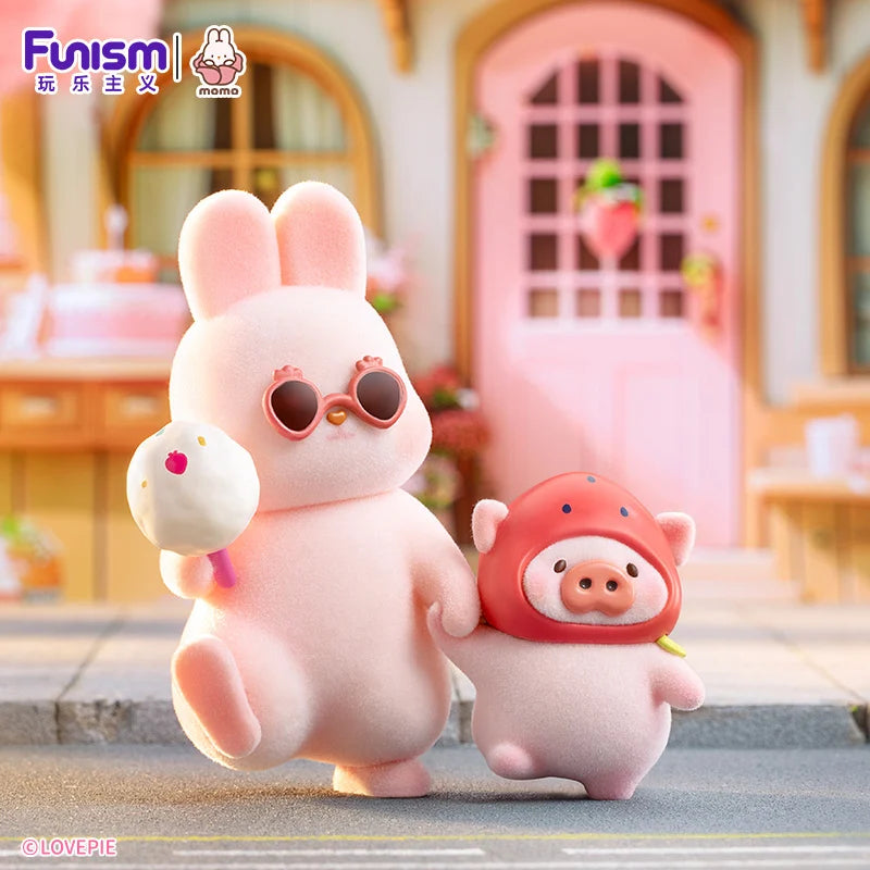 MOMO BUNNY - Strawberry Town - Blind Box 8 Figure set 10cm