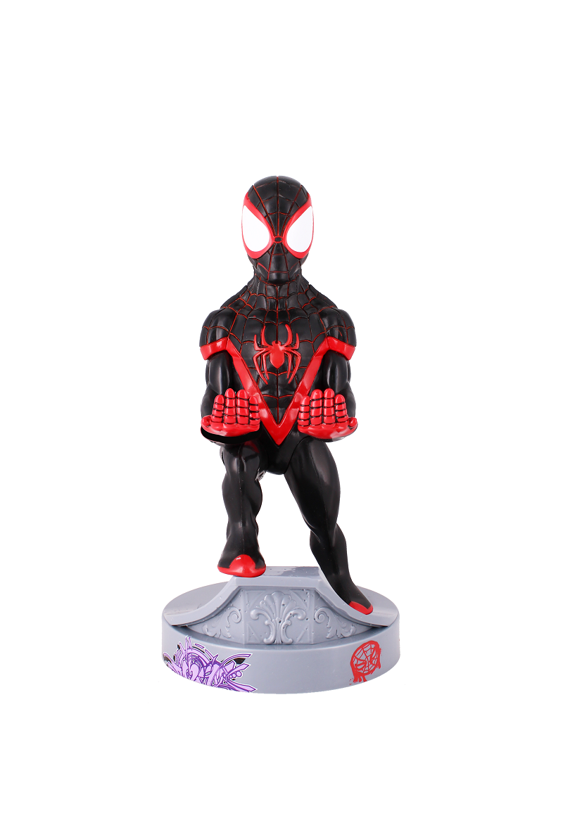 SPIDER-MAN MILES MORALES - Figure 20 cm - Controller & Phone Support