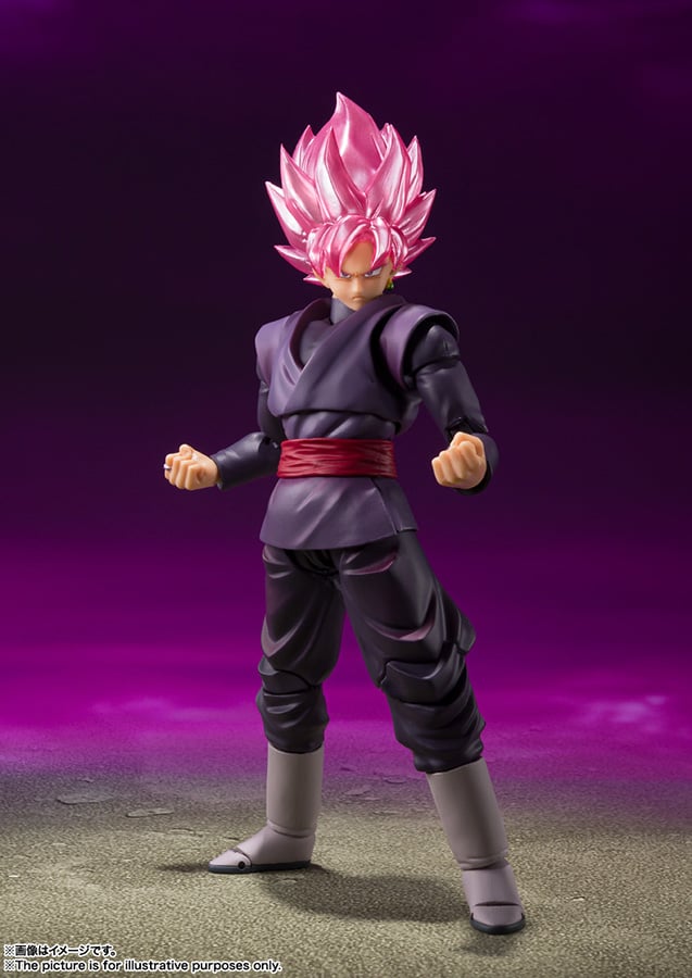 DRAGON BALL SUPER - SS Goku Black Rosé - Figure S.H. Figuarts 14cm