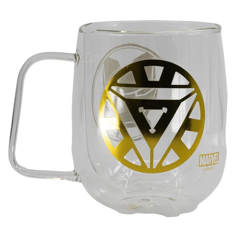 MARVEL - Iron Man - Glass Mug - 290 ml