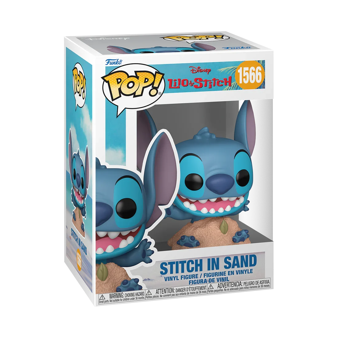 DISNEY - Lilo & Stitch - POP N° 1566 - Stitch in Sand
