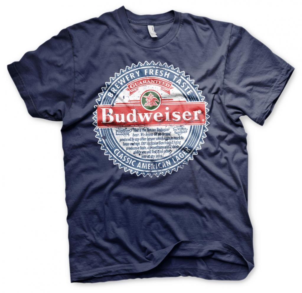 BEER - Budweiser American Lager - T-Shirt - (XXL)