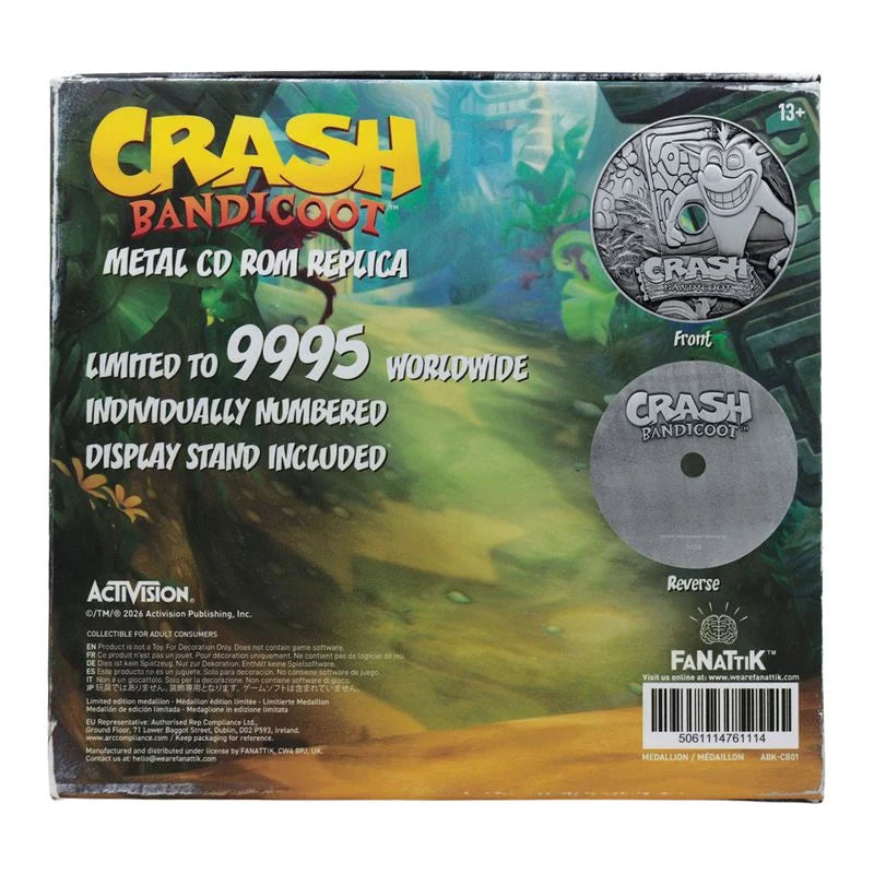 CRASH BANDICOOT - CD-Rom - Limited Editon Replica