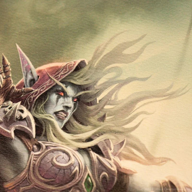 WORLD OF WARCRAFT - Sylvanas vs Anduin - Art Print - Limited Edition