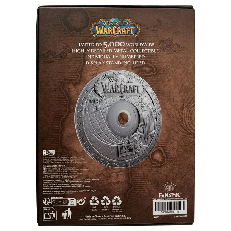 WORLD OF WARCRAFT - CD-Rom - Limited Editon Replica