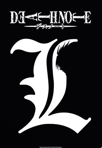 DEATH NOTE - Poster 68X98 - L Symbol