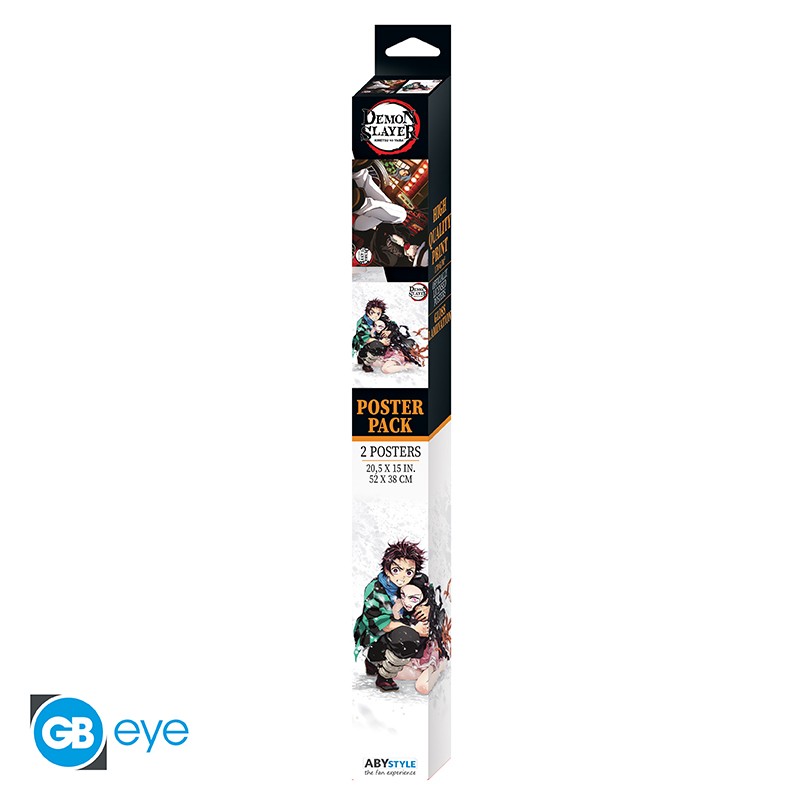 DEMON SLAYER - Series 3 - Set 2 posters '52x38'