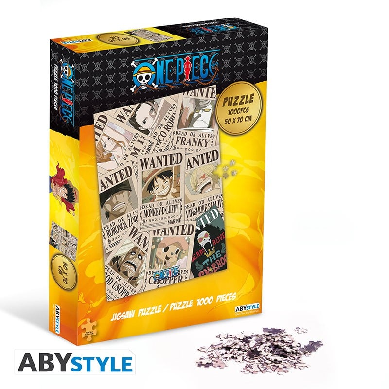 ONE PIECE - Jigsaw Puzzle 1000 pieces - Wanted