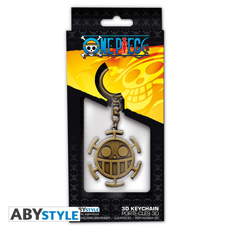 ONE PIECE - Keychain Metal 3D - Trafalgar Law
