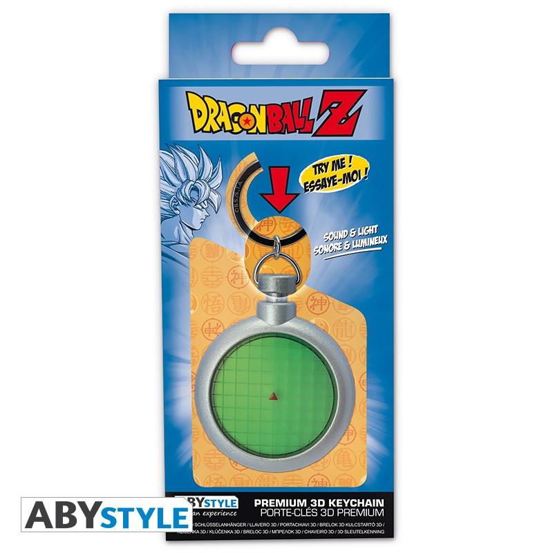 DRAGON BALL - Keychain 3D premium DBZ/Radar 'Sound & Light'