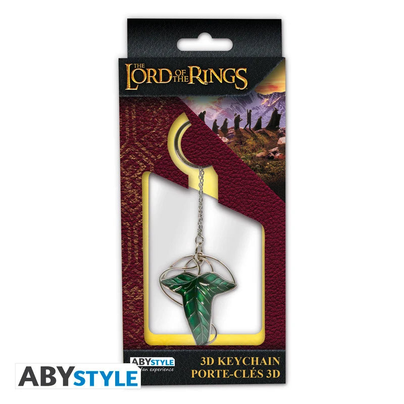 LORD OF THE RINGS - The Leaves of Lorien - 3D Keychain