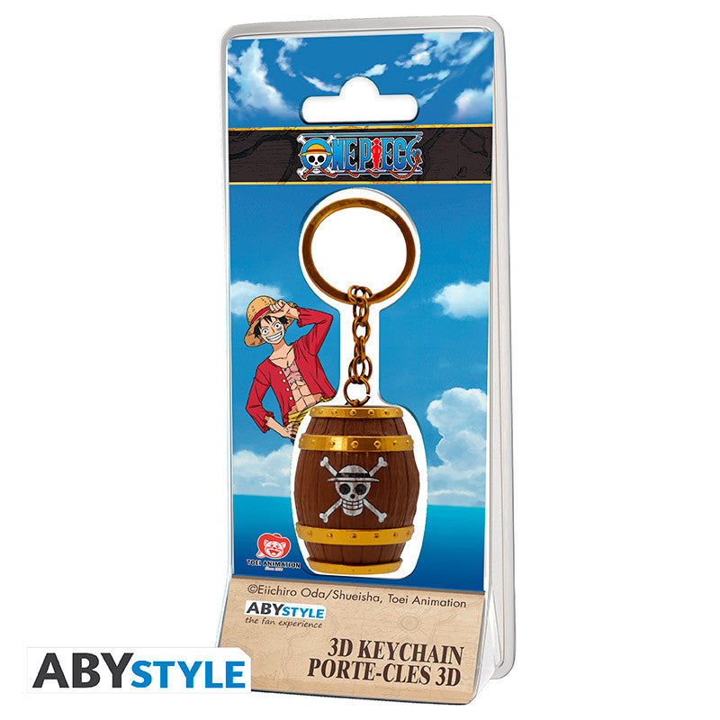 ONE PIECE - Keychain 3D - Barrel