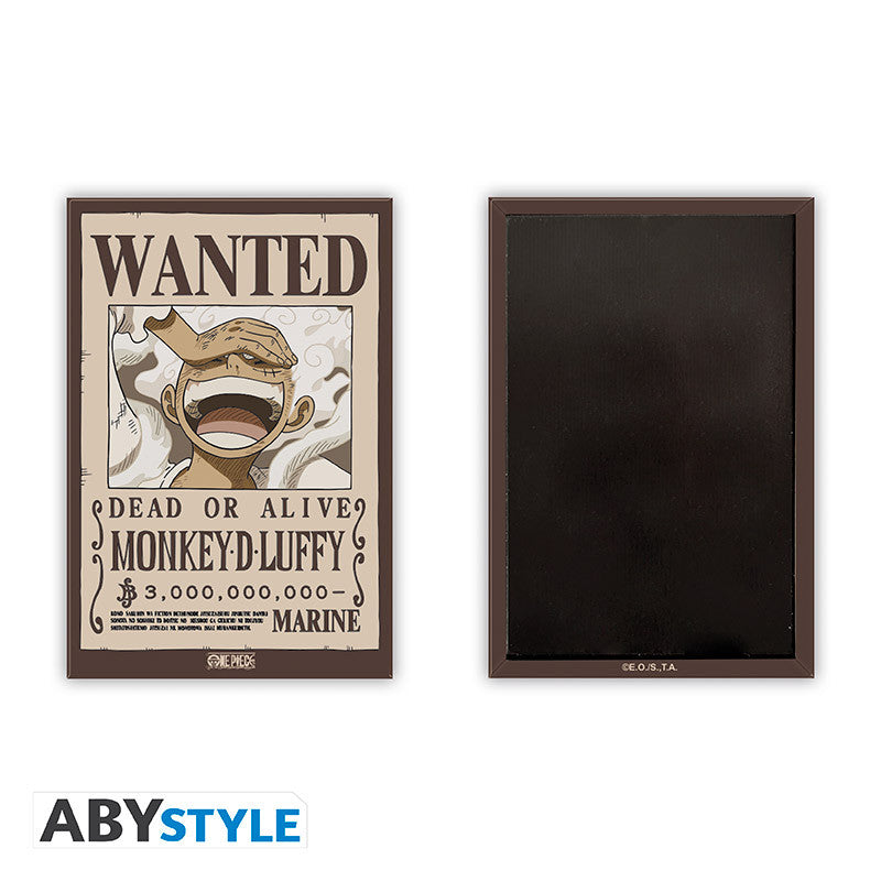 ONE PIECE - Wanted Luffy - Magnets 5.5x8cm