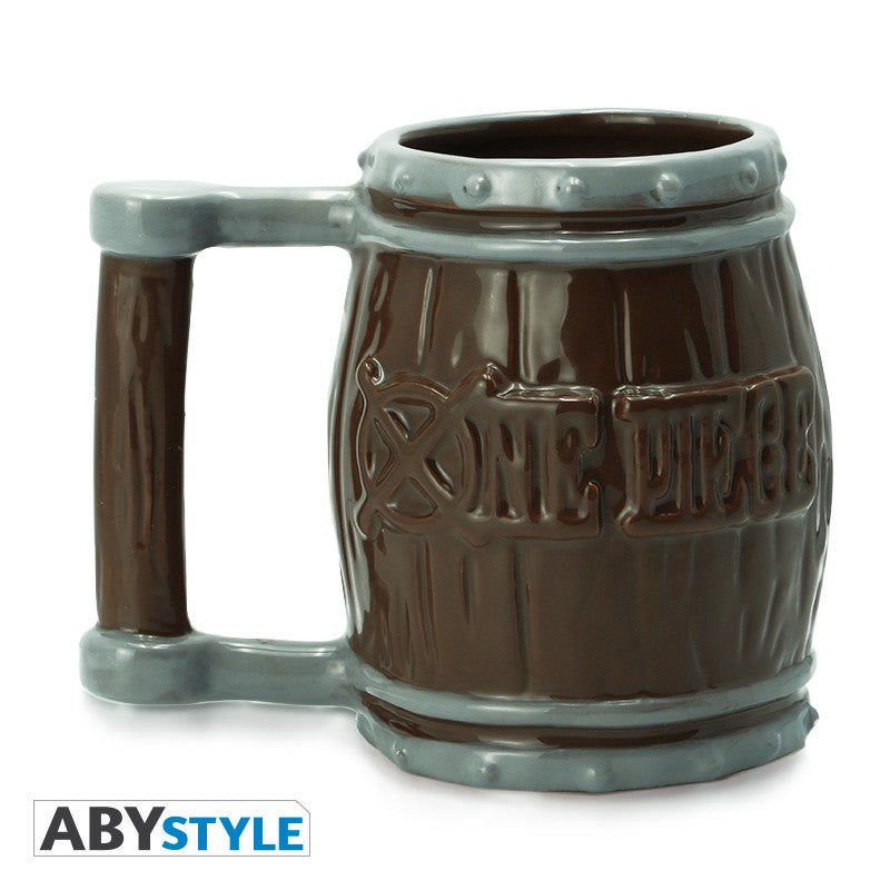 ONE PIECE - Mug 3D 350ml - Barrel