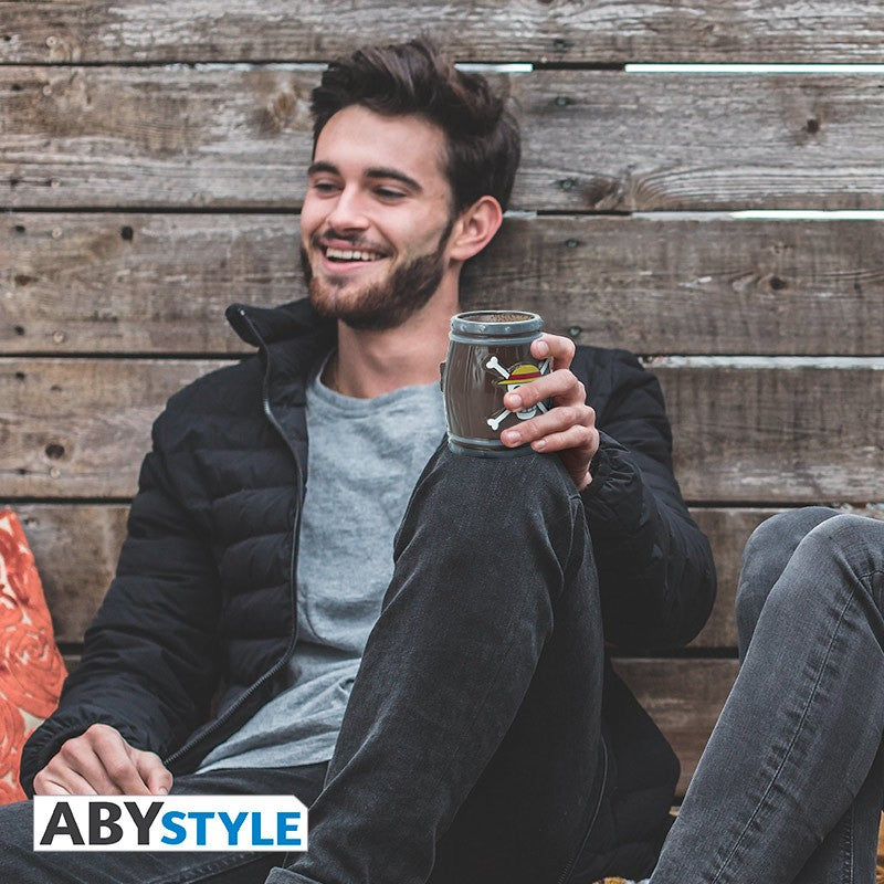 ONE PIECE - Mug 3D 350ml - Barrel