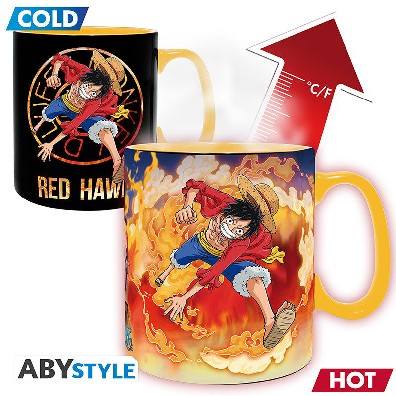 ONE PIECE - Luffy & Sabo - Mug Heat Change 460ml