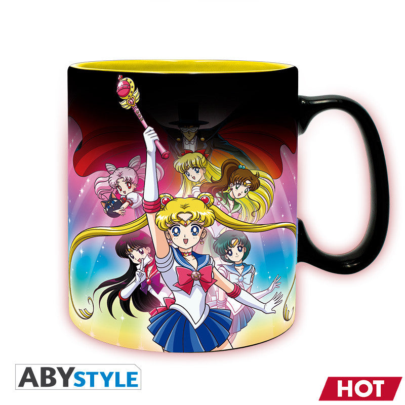 SAILOR MOON - Group - Mug Heat Change 460ml