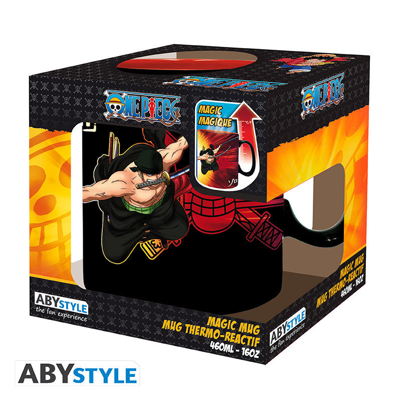 ONE PIECE - Zoro & Sanji - Mug Heat Change 460ml