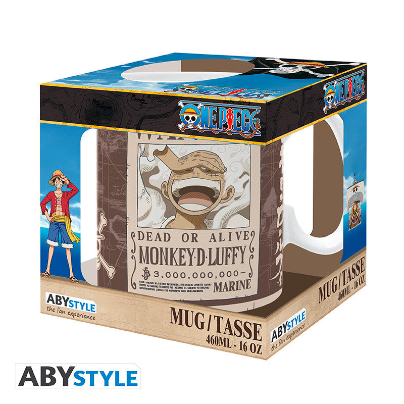 ONE PIECE - Luffy Wanted - Mug 460ml