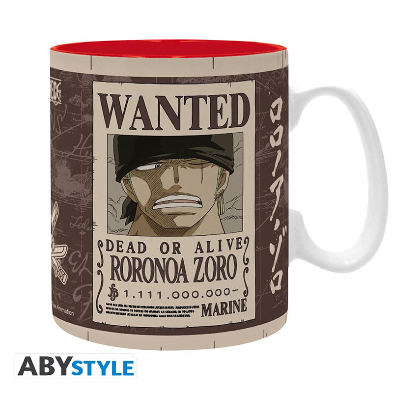 ONE PIECE - Zoro Wanted - Mug 460ml