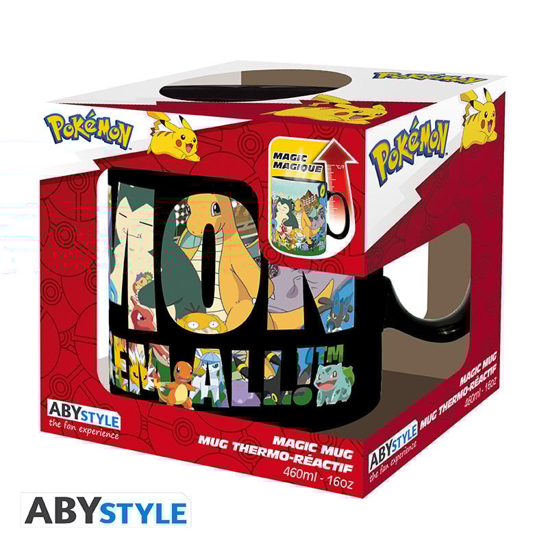 POKEMON - Catch them all - Mug Heat Change 460ml