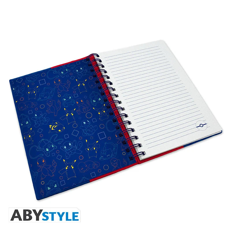 POKEMON - Red & Blue Partners - Notebook A5
