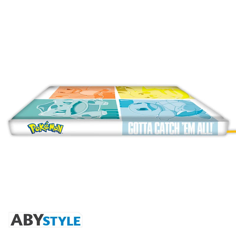 POKEMON - Kanto Starters - Notebook A5