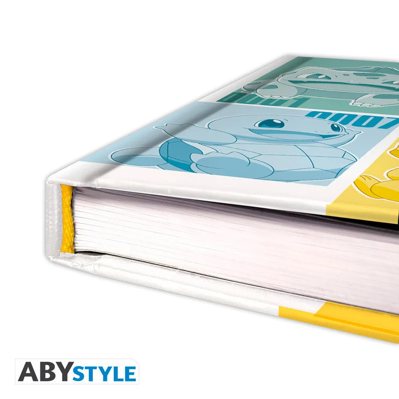 POKEMON - Kanto Starters - Notebook A5