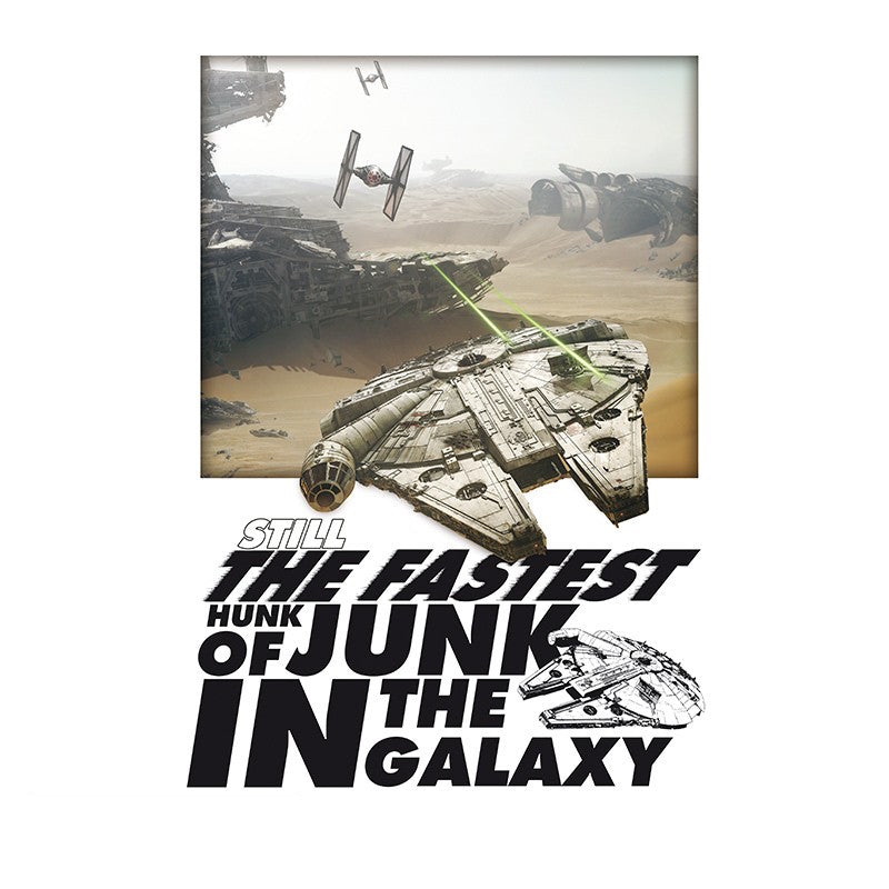 STAR WARS - T-Shirt Falcon Graphic (S)