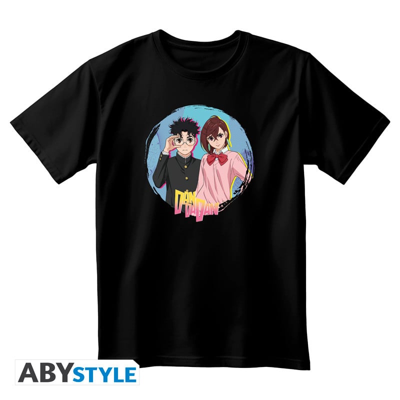 DANDADAN - T-Shirt Momo & Okarun Unisex black (S)