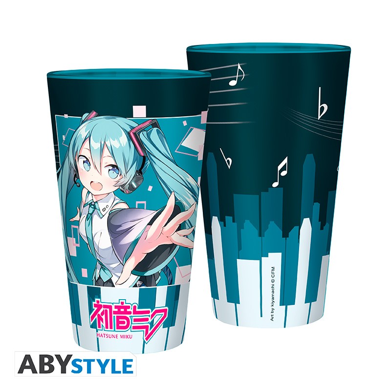 HATSUNE MIKU - Musical town - XXL Glass 400ml