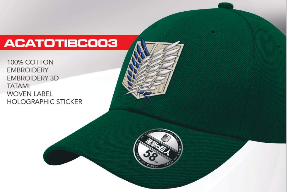 ATTACK ON TITANS - Survey Corps - Baseball Cap