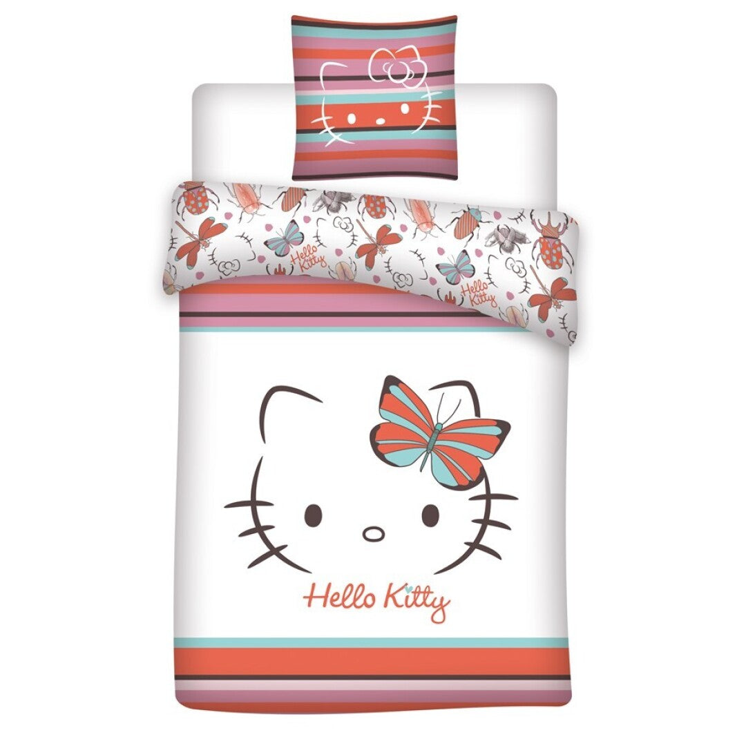HELLO KITTY - Duvet Cover 140x200cm + 65x65cm