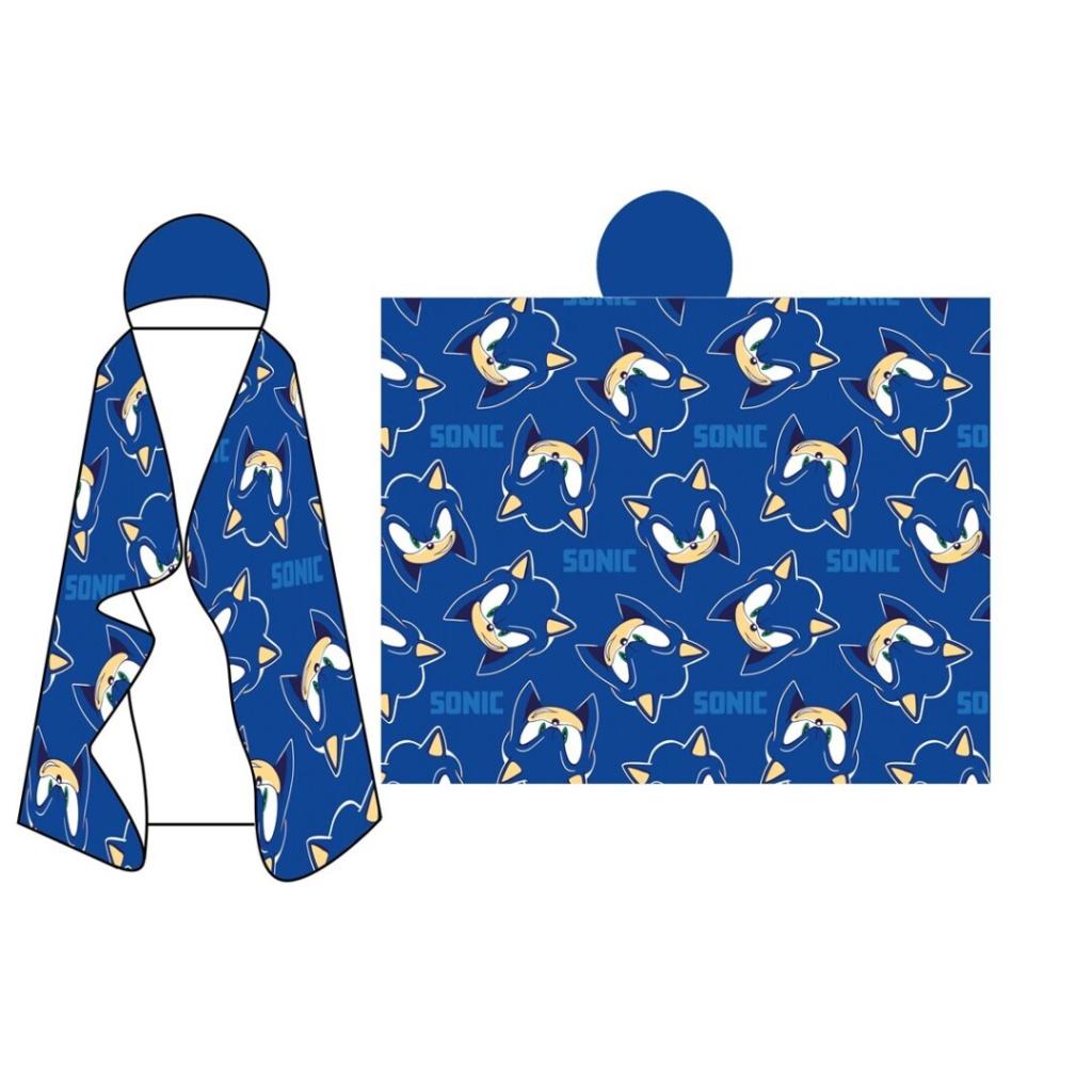 SONIC - Hooded Blanket 120x150cm