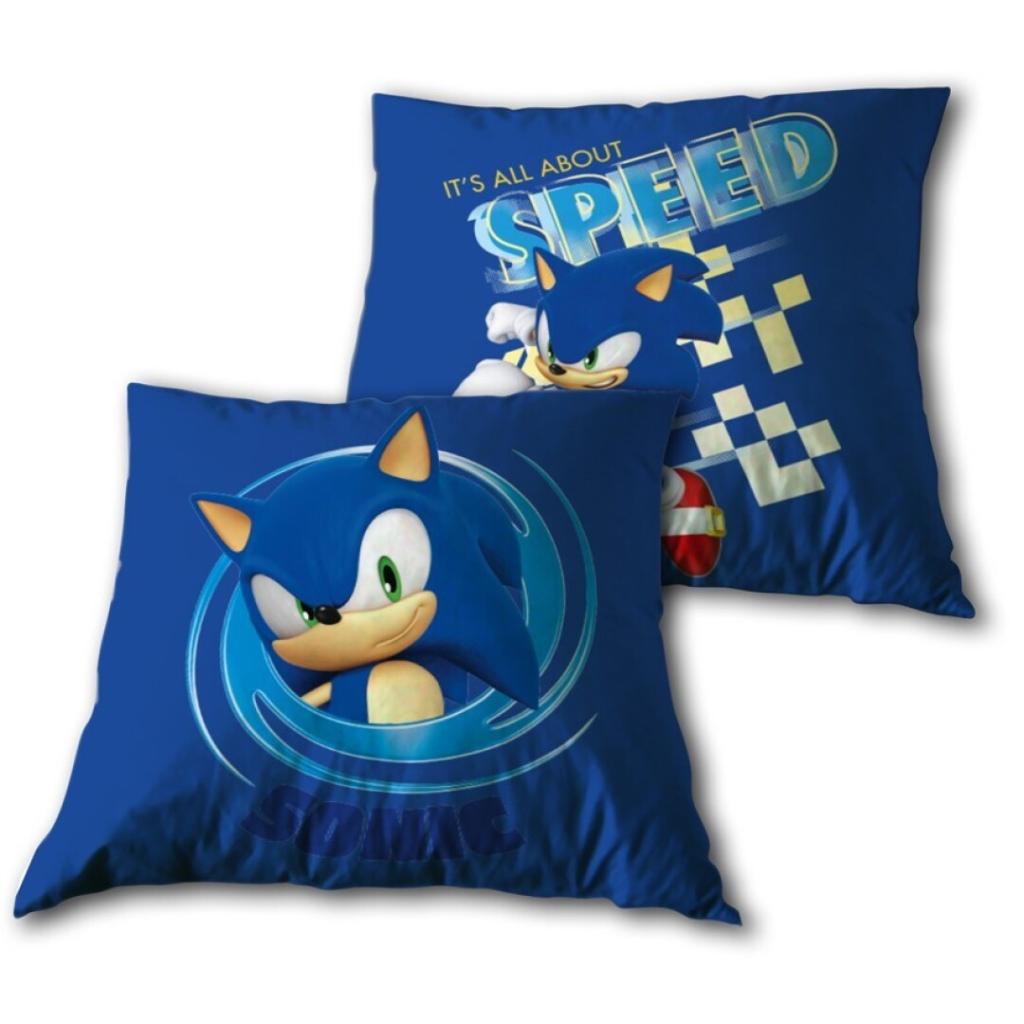 SONIC - It's all about speed - Cushion 40X40cm